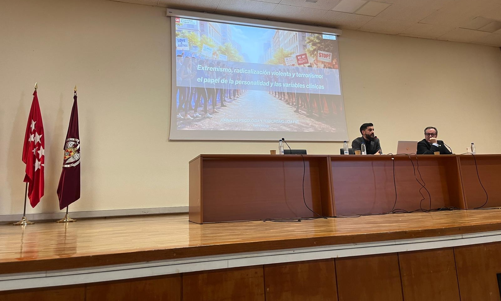 Clausuradas las Jornadas Psicología y Terrorismo con la participación de Ana Sanz-García, Jesús Sanz y Pedro Altungy en su 2.º día - 6